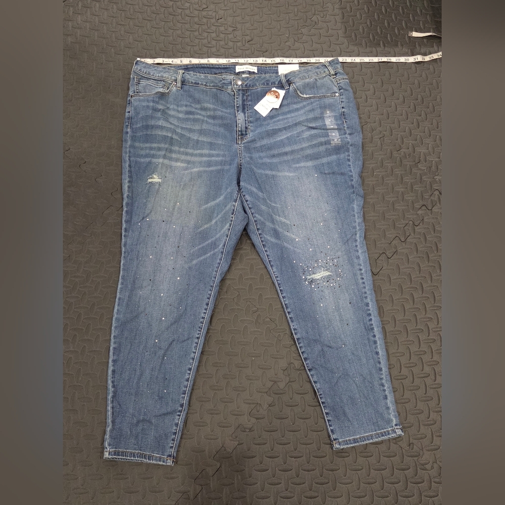 NWT Lane Bryant Super Stretch Signature Fit Skinny Mid-rise 26